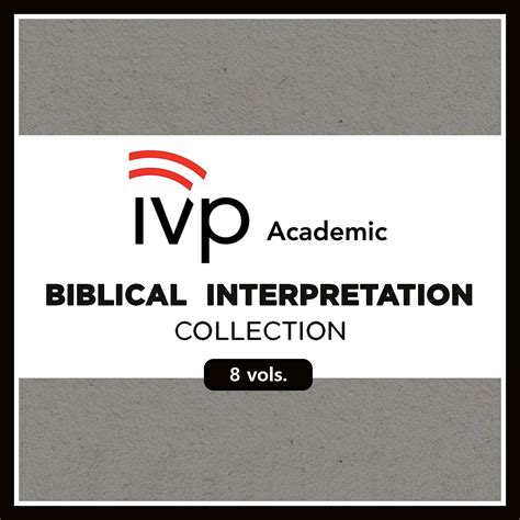 IVP Academic: Biblical Studies